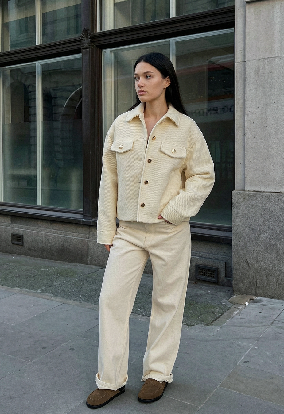 Kurtka-koszula Staff ri milk