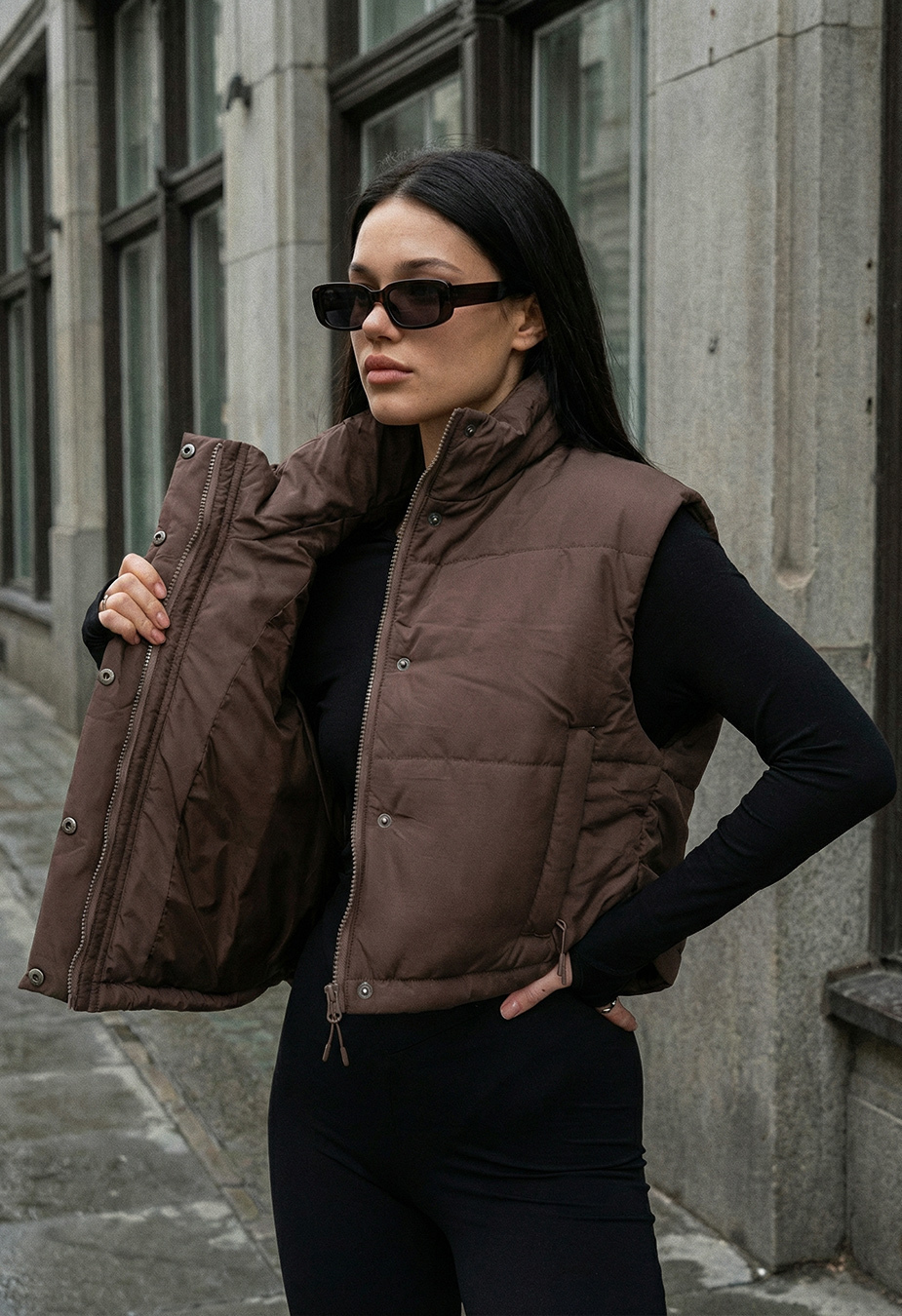 Kamizelka Staff raix brown