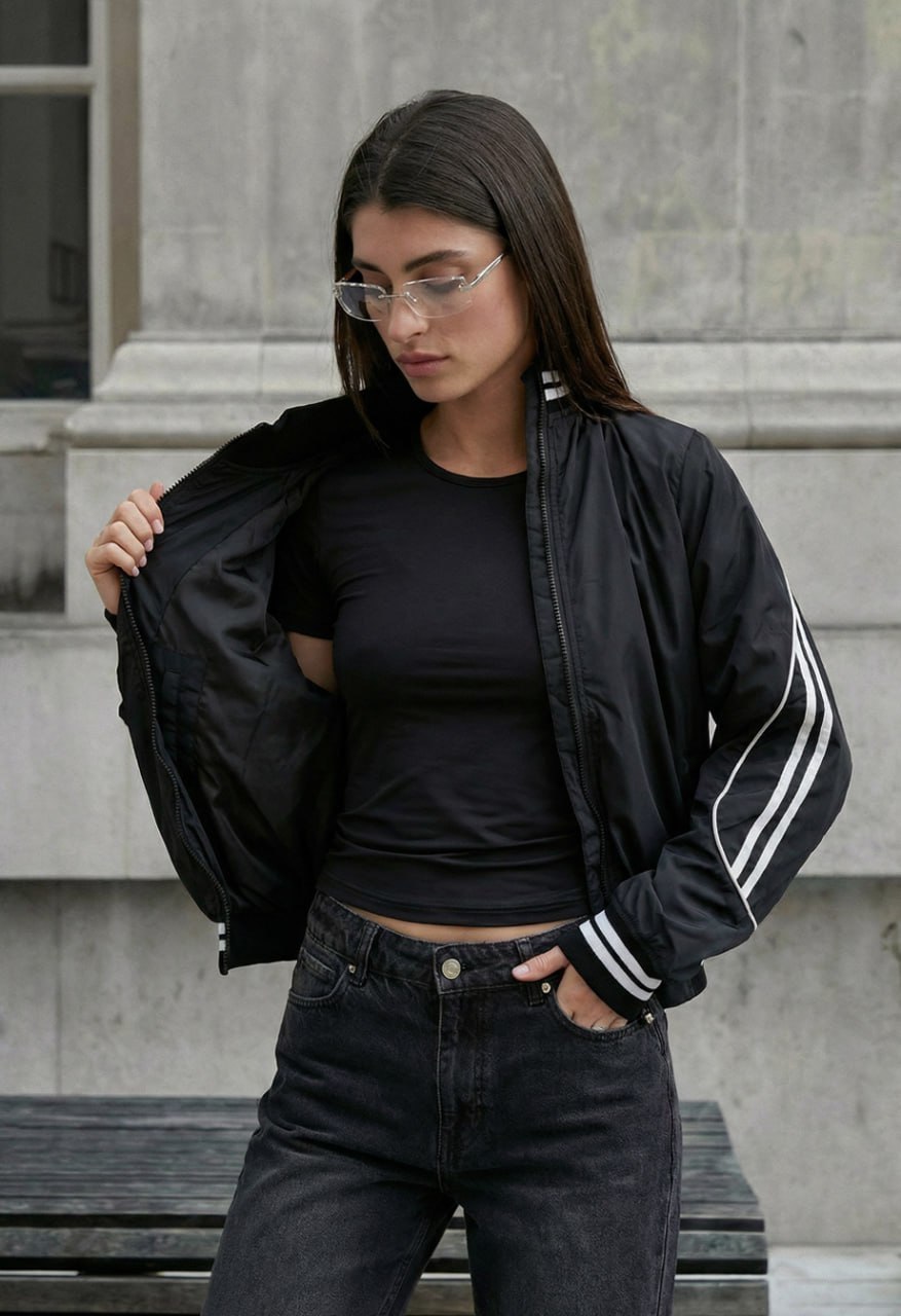 Bomber Staff no black reflective