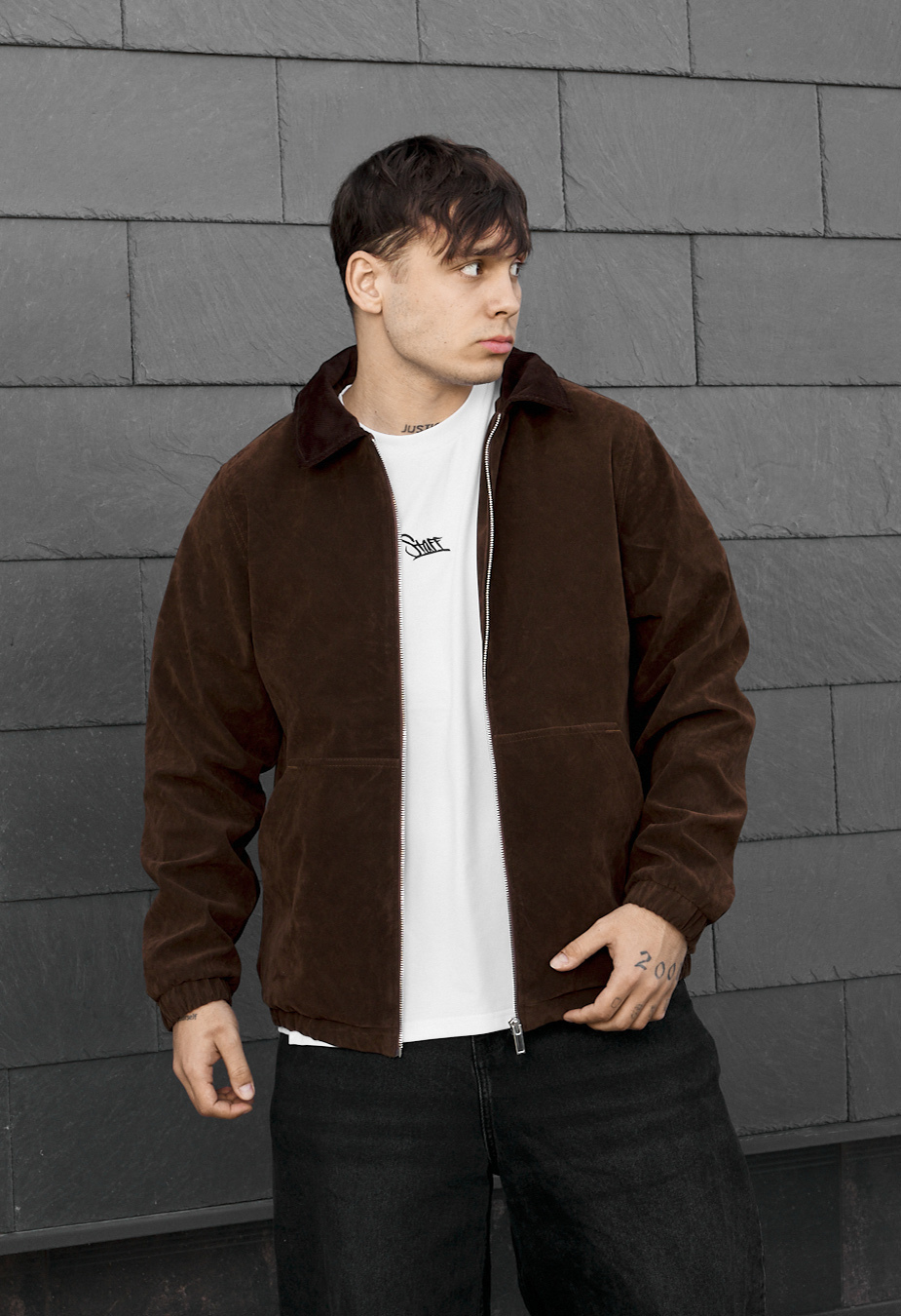 Kurtka Staff ri brown