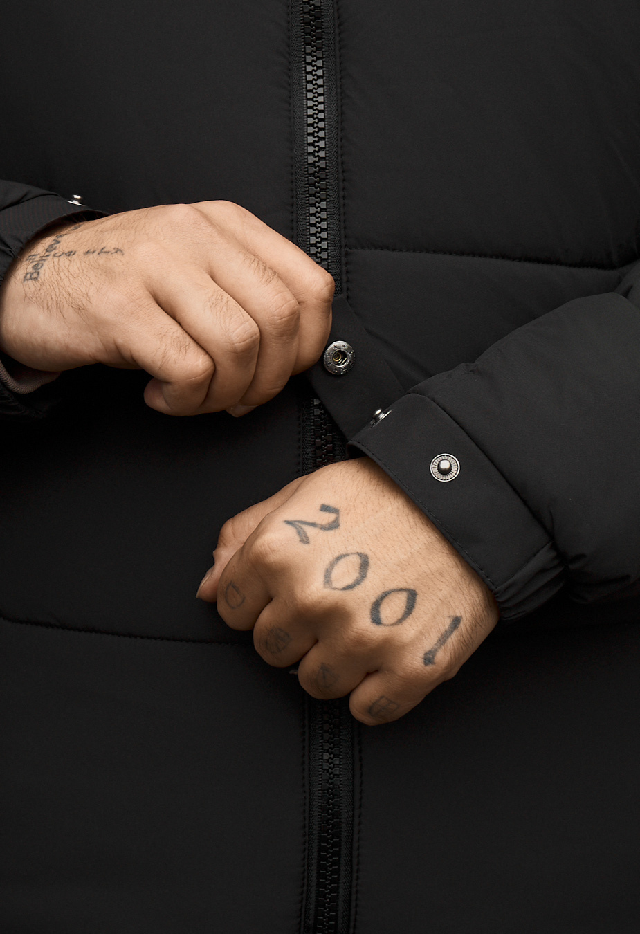 Kurtka zimowa Staff aro black logo