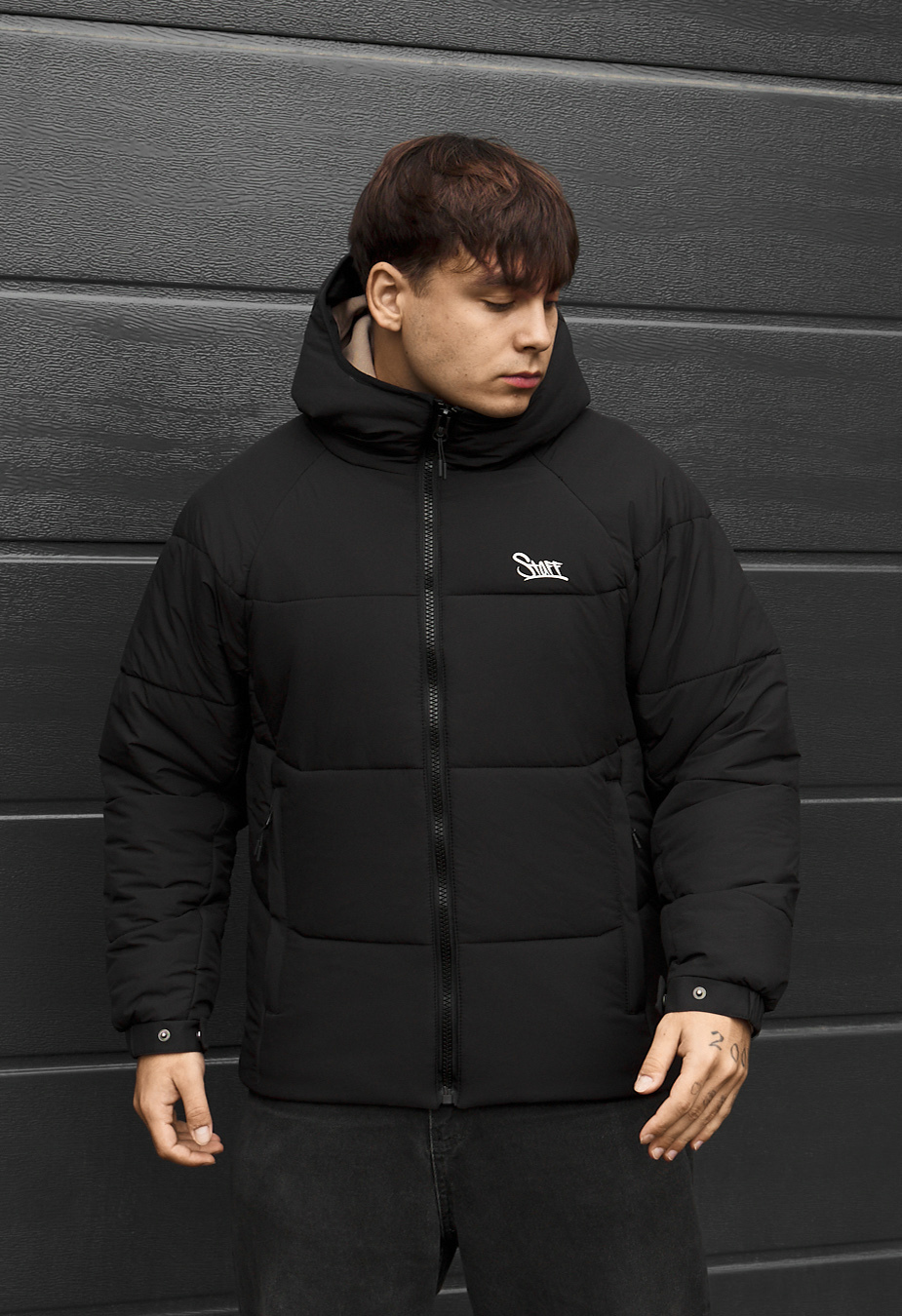 Kurtka zimowa Staff aro black logo