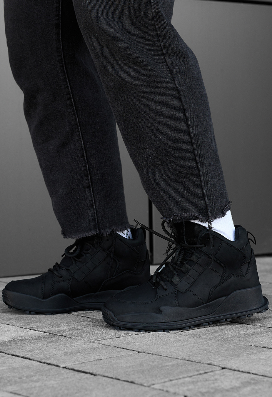 Sneakersy zimowe Staff black3