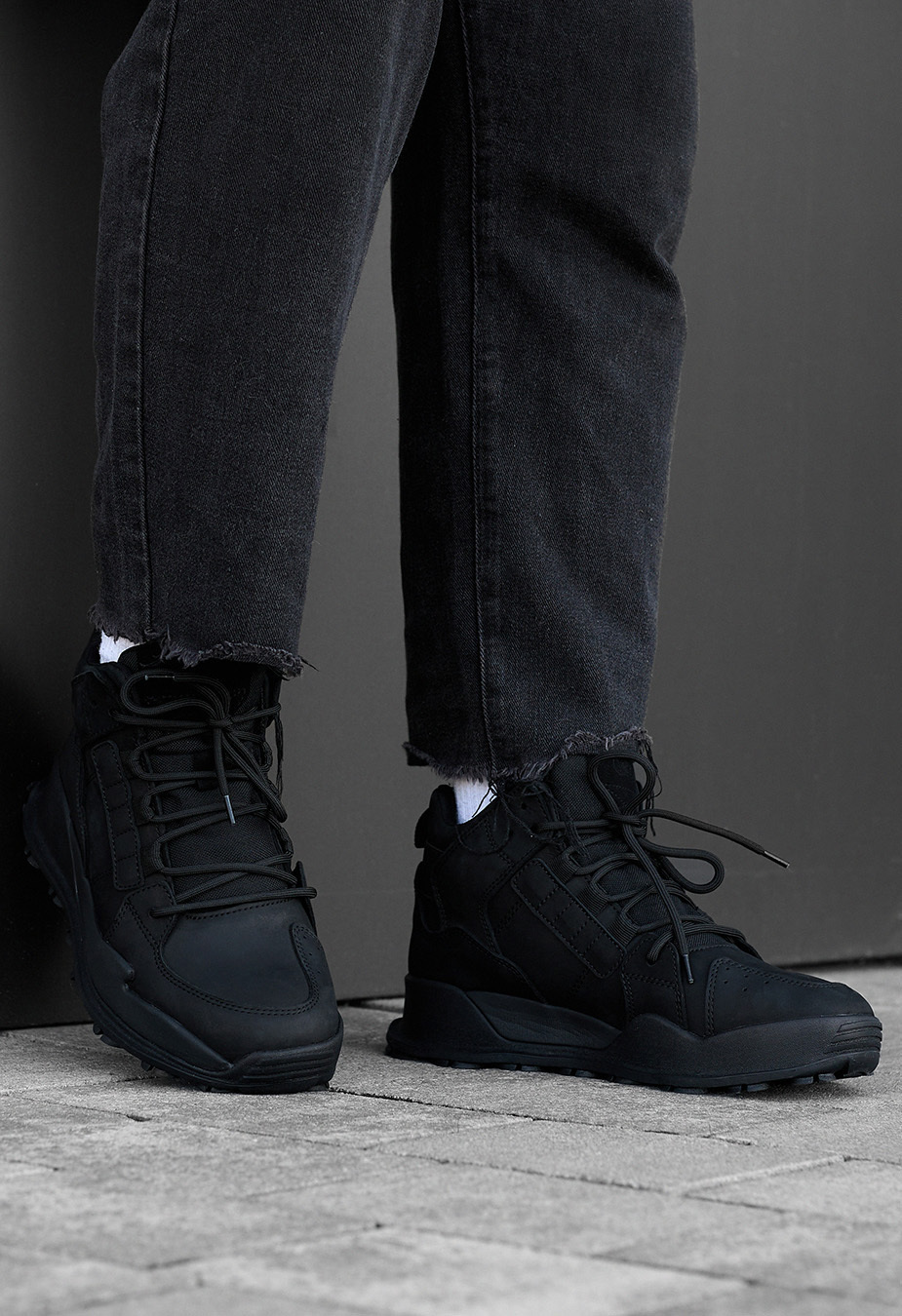 Sneakersy zimowe Staff black3