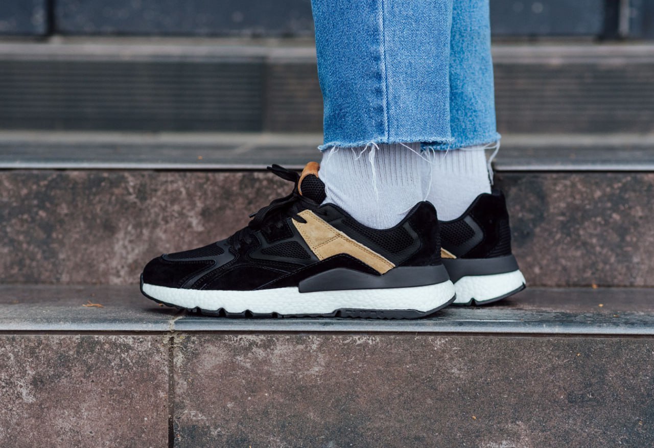 Sneakersy Staff black & beige