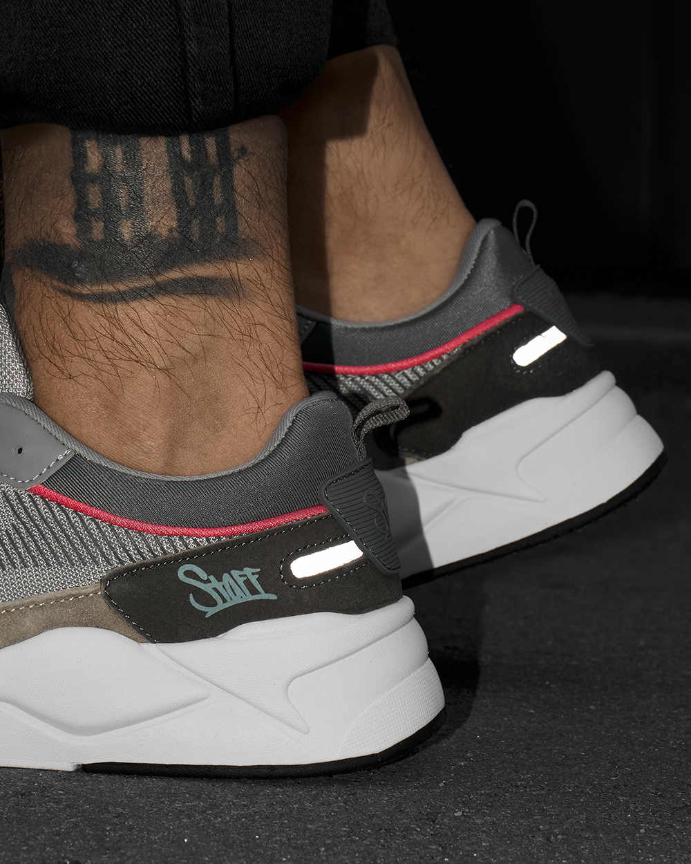 Buty sportowe Staff gray reflective