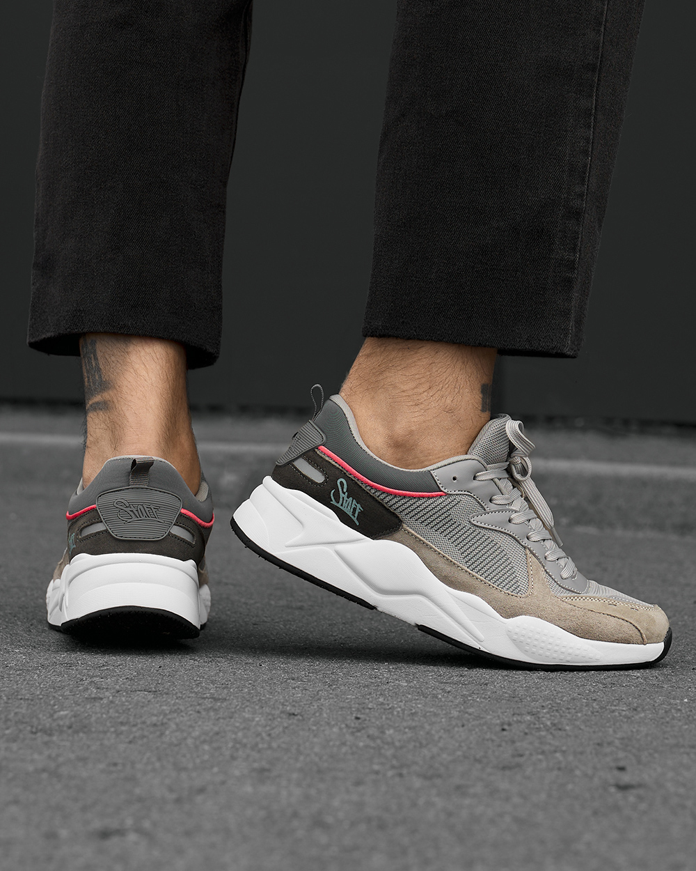 Buty sportowe Staff gray reflective