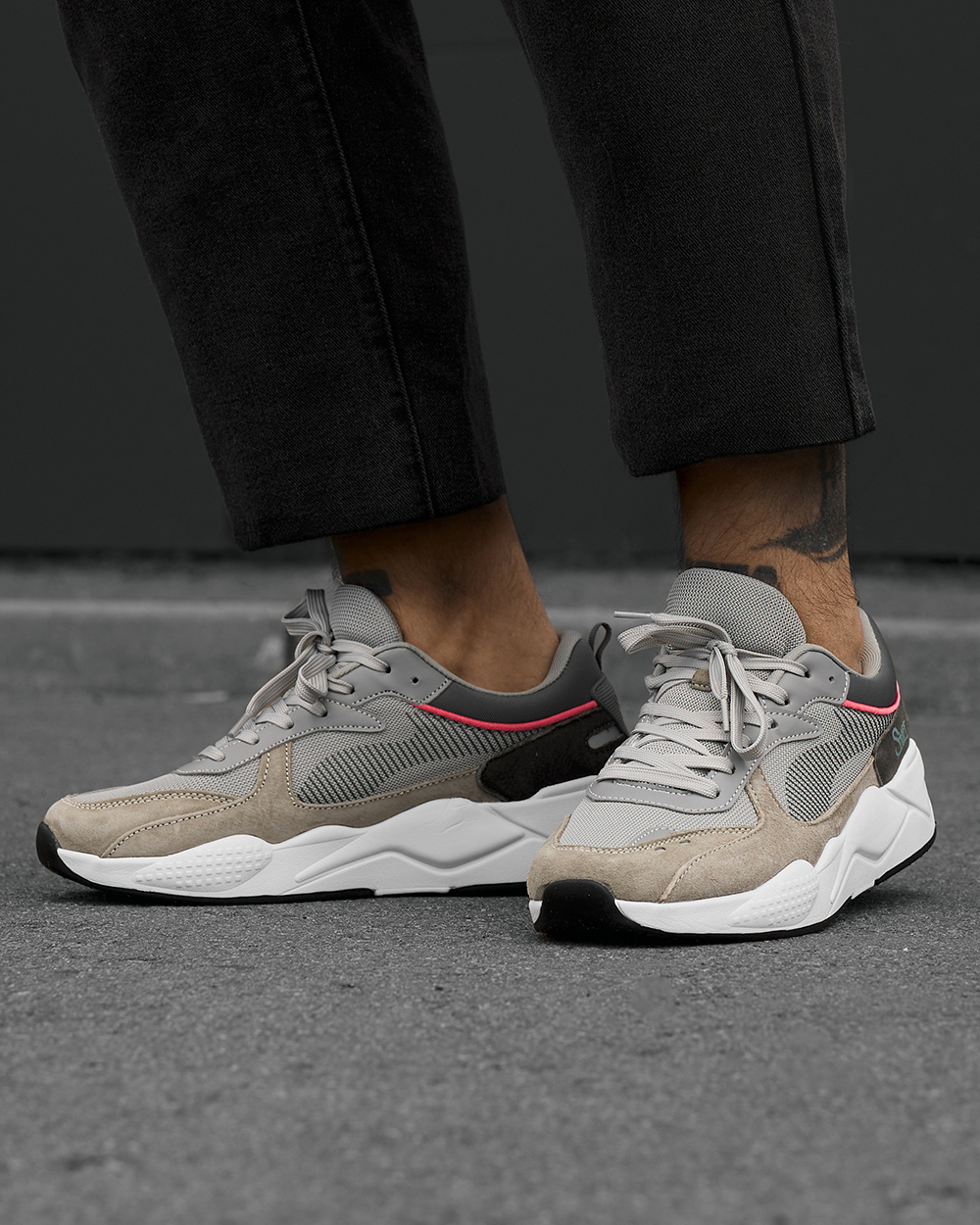 Buty sportowe Staff gray reflective