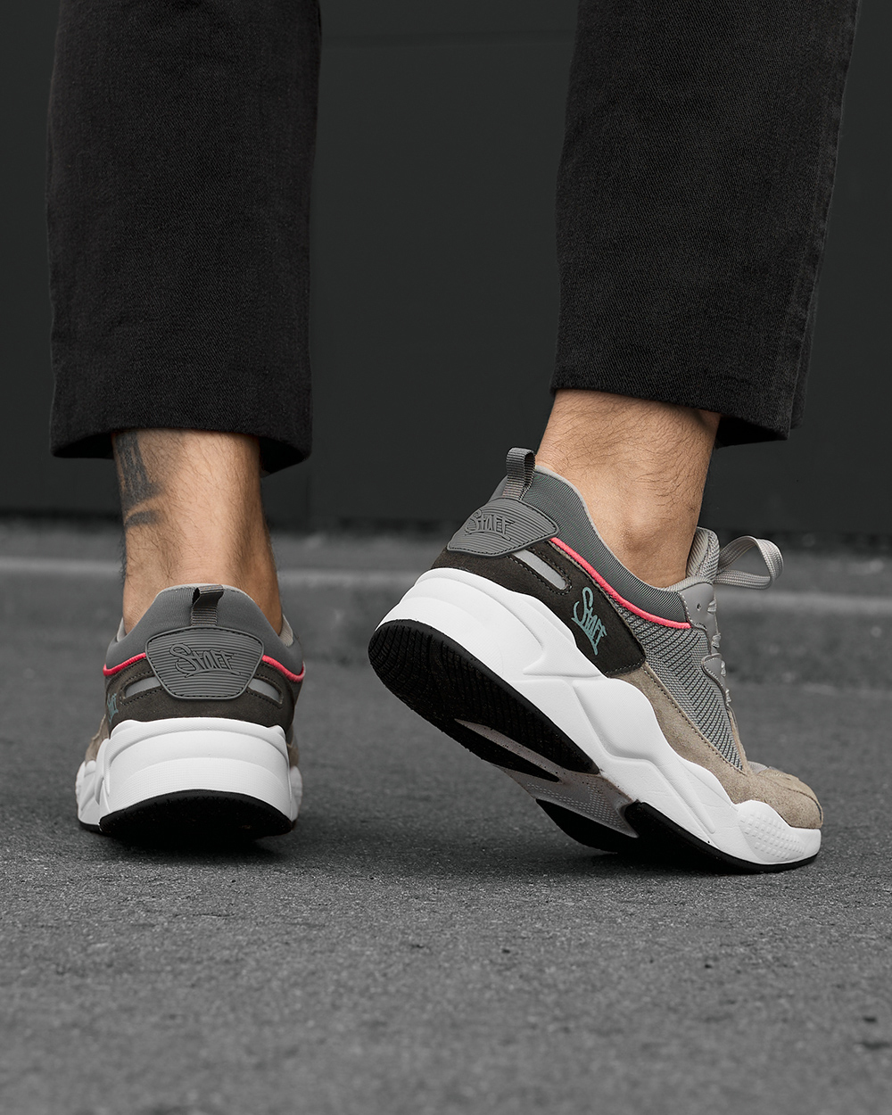 Buty sportowe Staff gray reflective