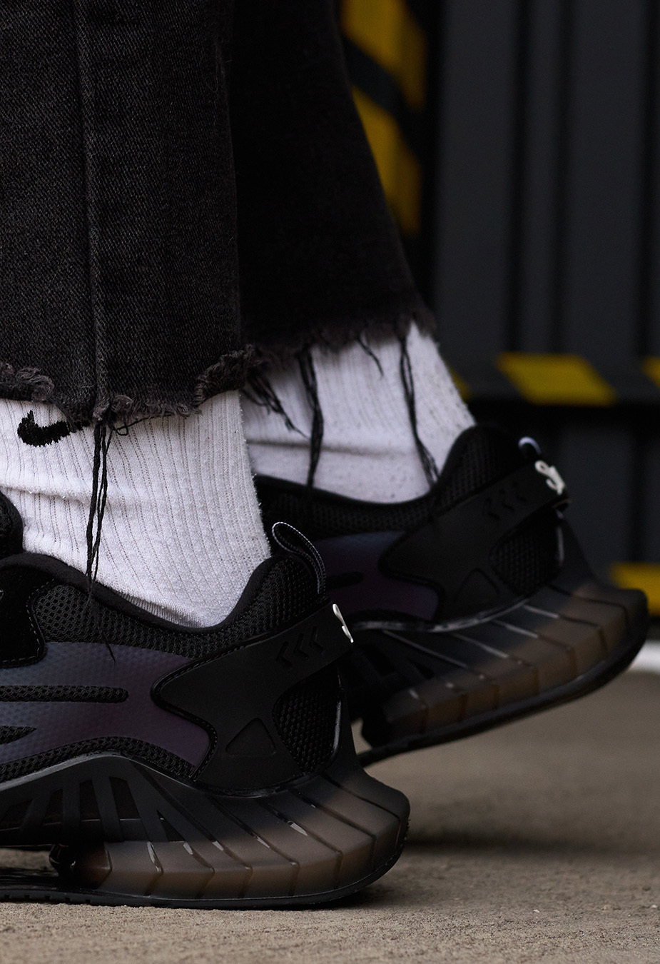 Sneakersy Staff black & reflective