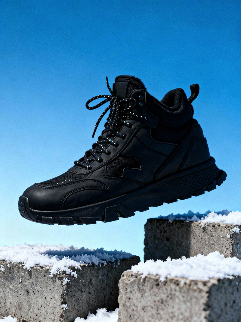 Sneakersy zimowe Staff black