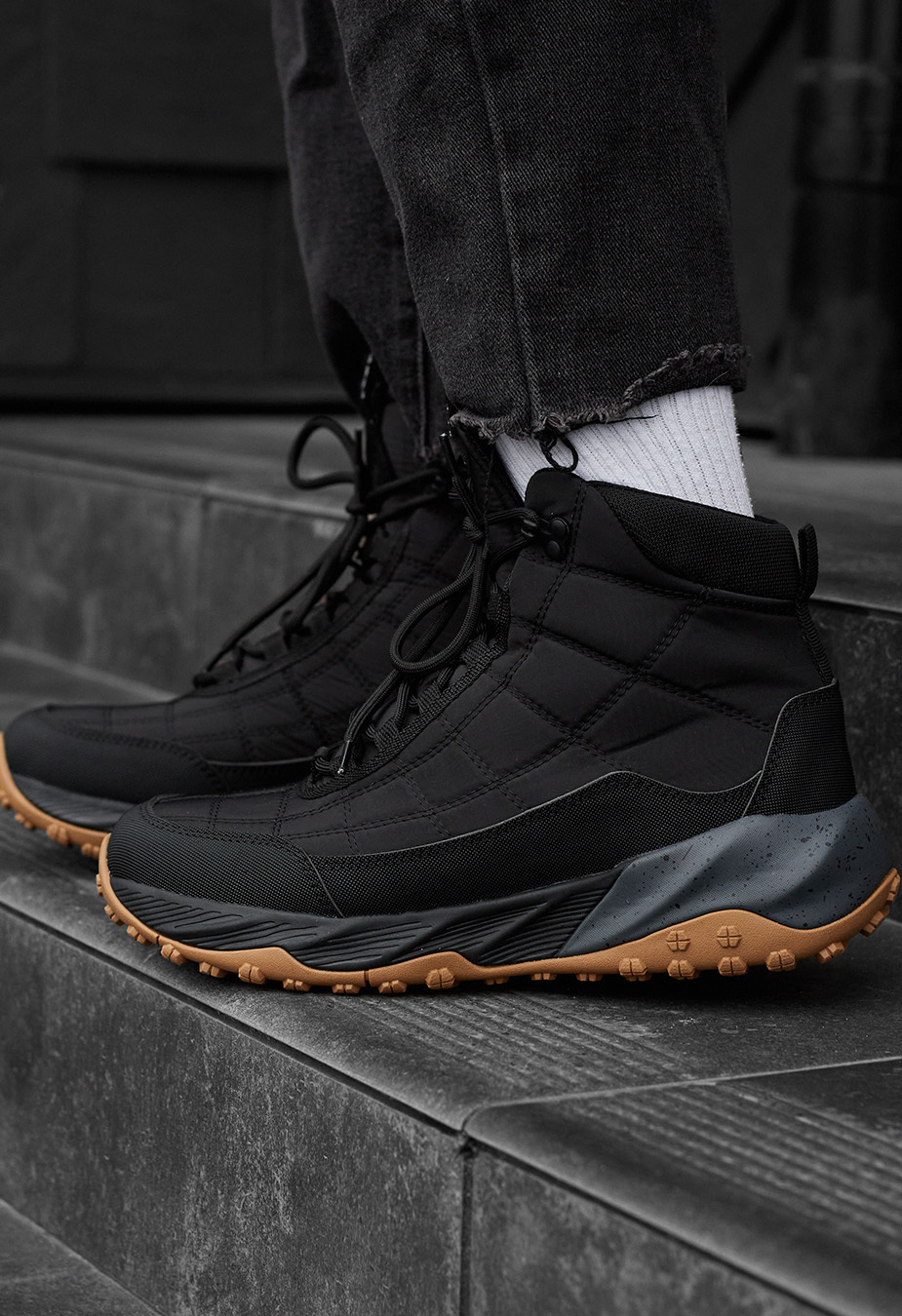 Sneakersy zimowe Staff black3