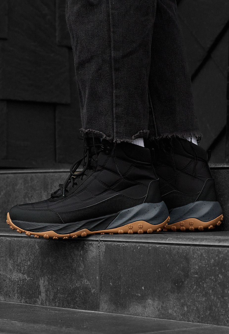 Sneakersy zimowe Staff black3