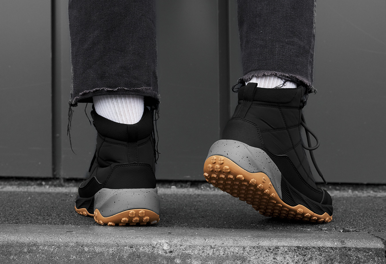 Buty zimowe Staff black3 (futro)