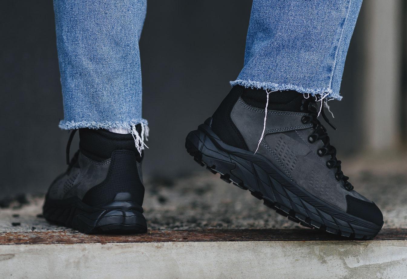 Zimowe buty Staff gray & black