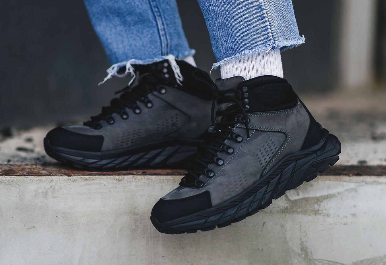 Zimowe buty Staff gray & black