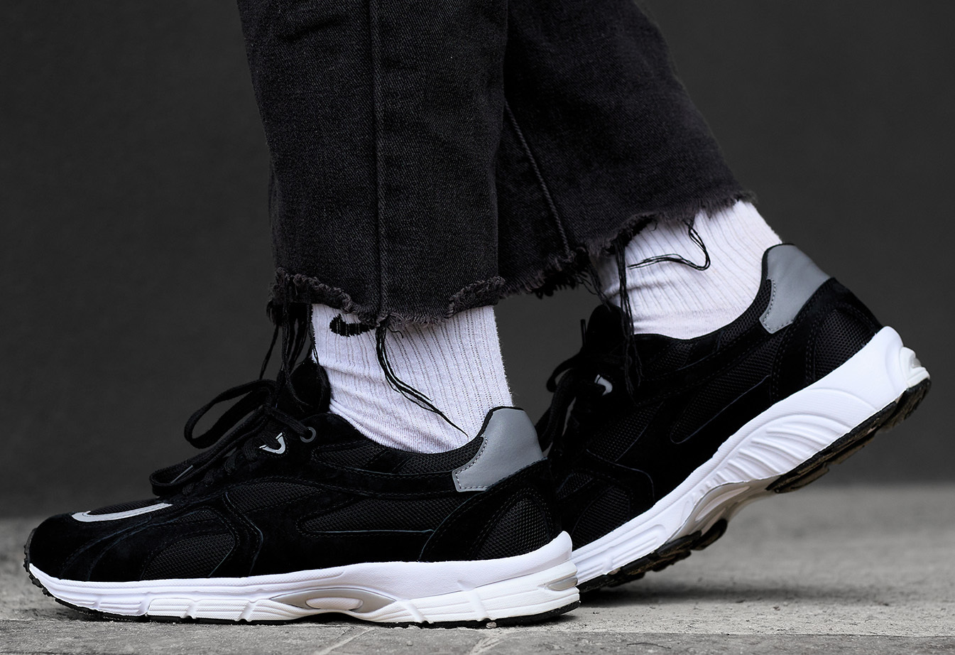 Sneakersy Staff black & reflective