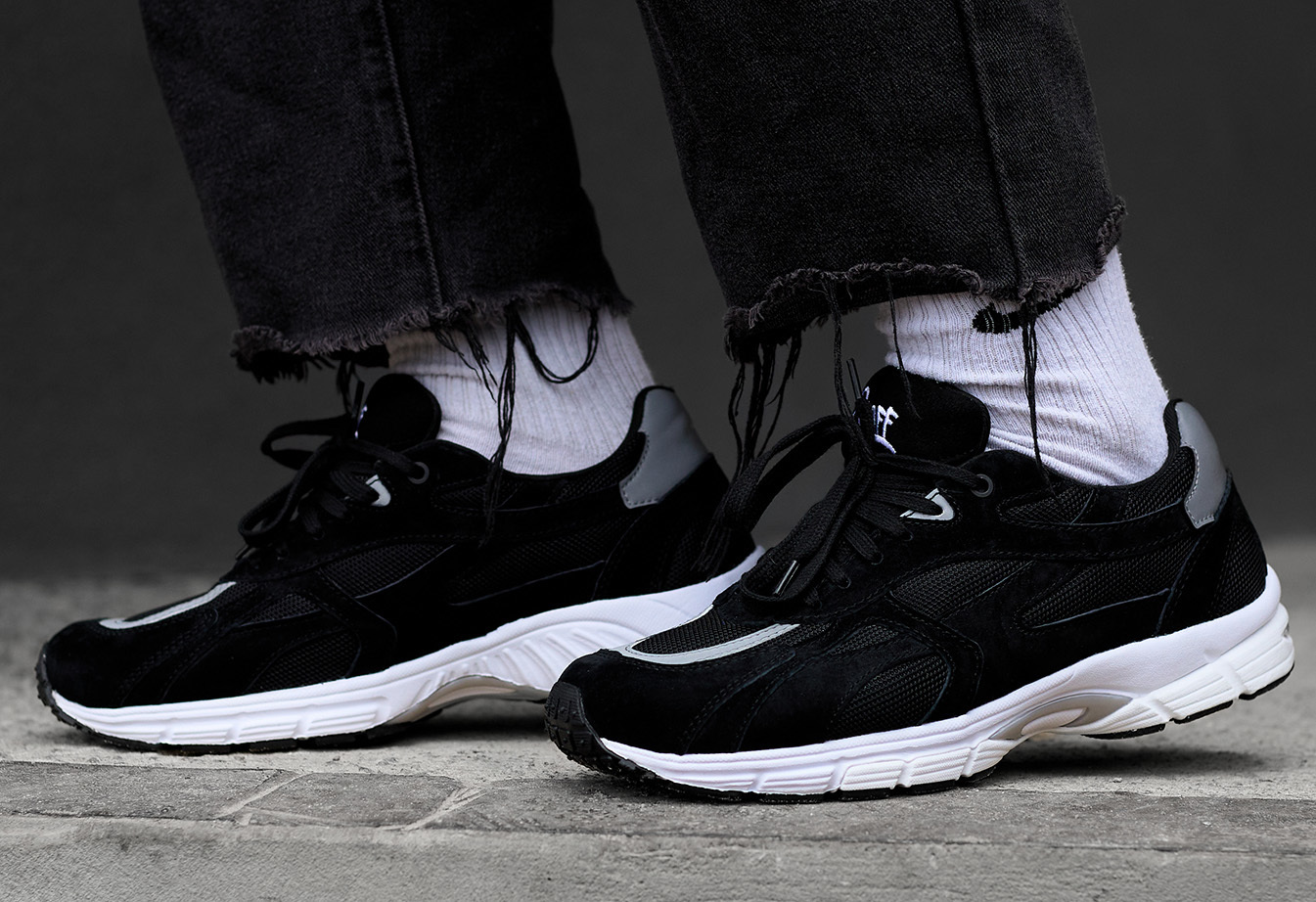 Sneakersy Staff black & reflective