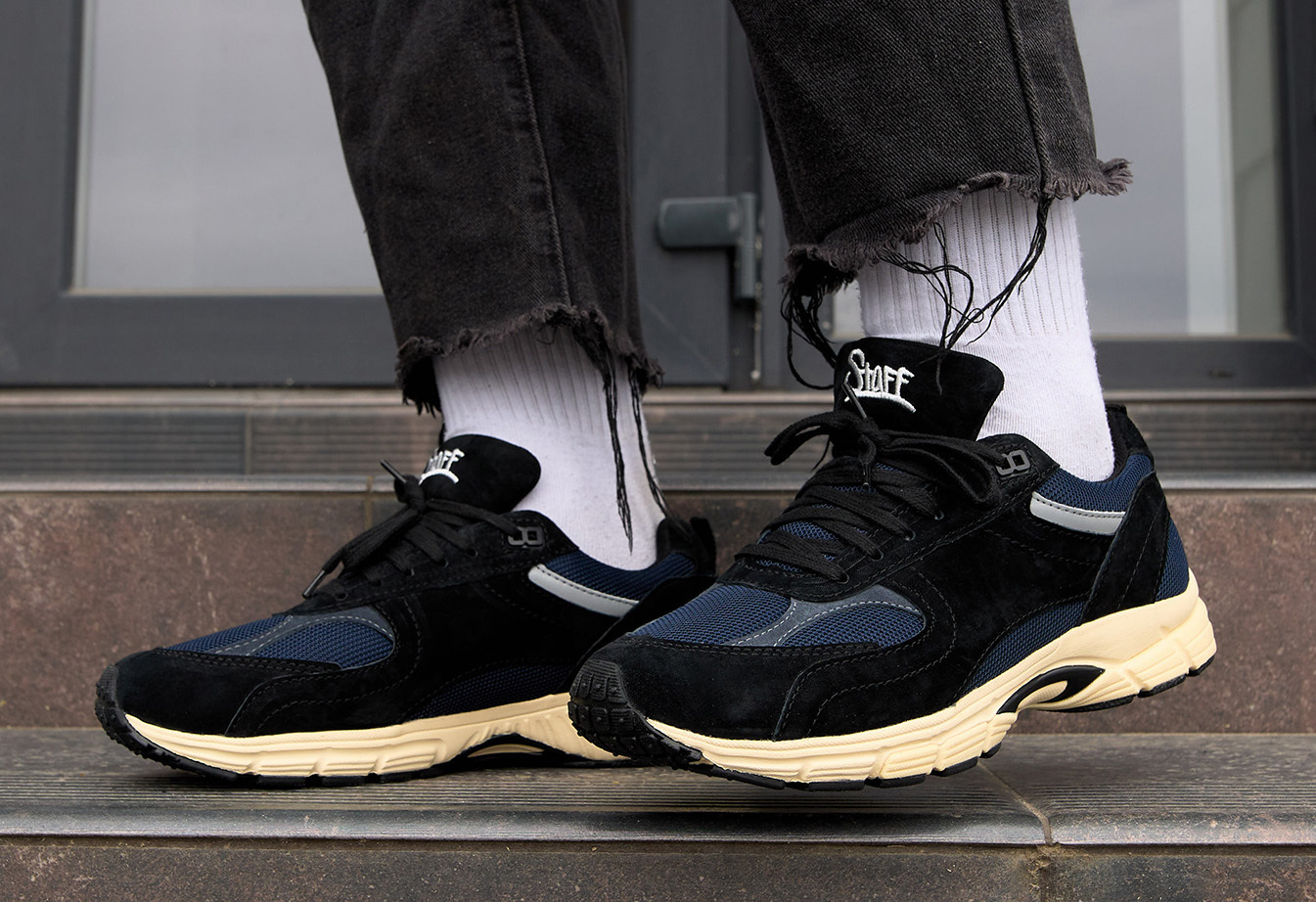 Sneakersy Staff black & navy