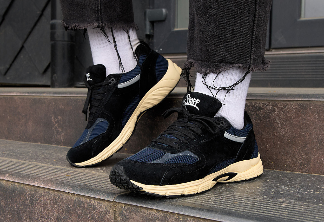 Sneakersy Staff black & navy