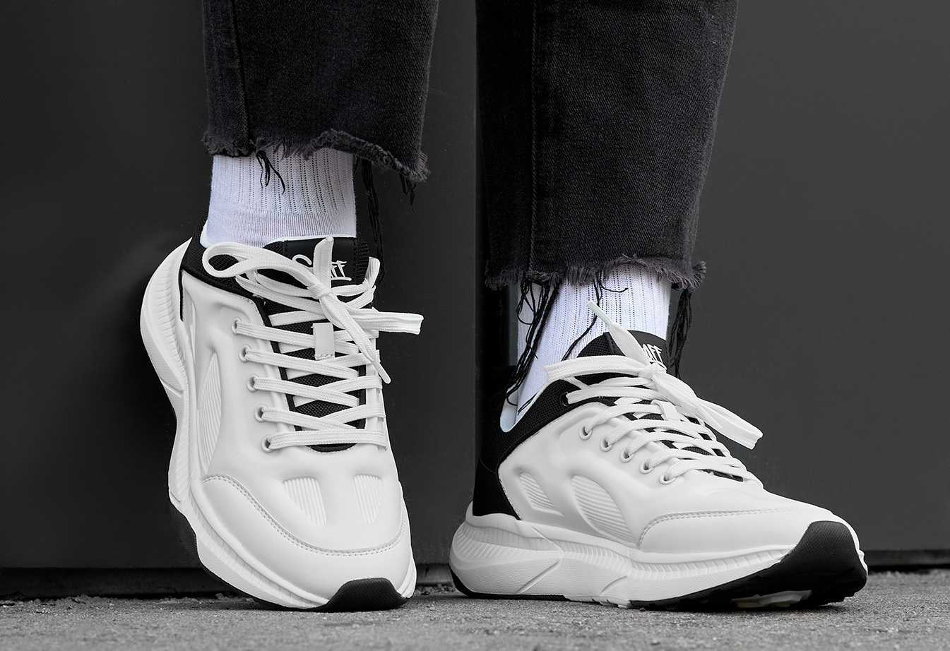 Sneakersy Staff white