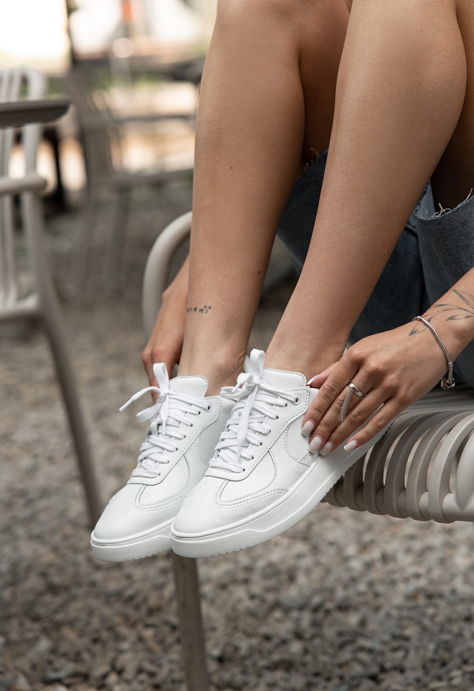 Sneakersy Staff white