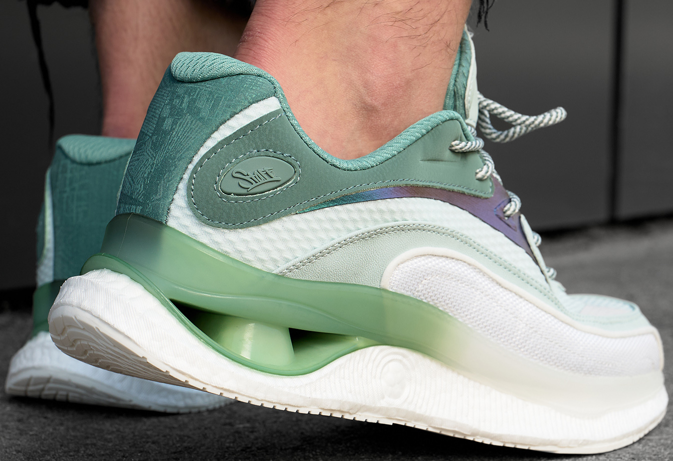 Sneakersy Staff white & green