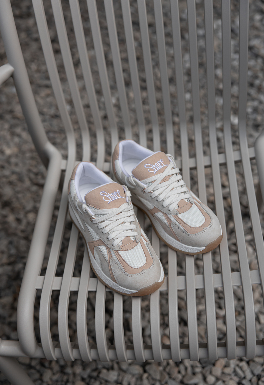 Sneakersy Staff beige