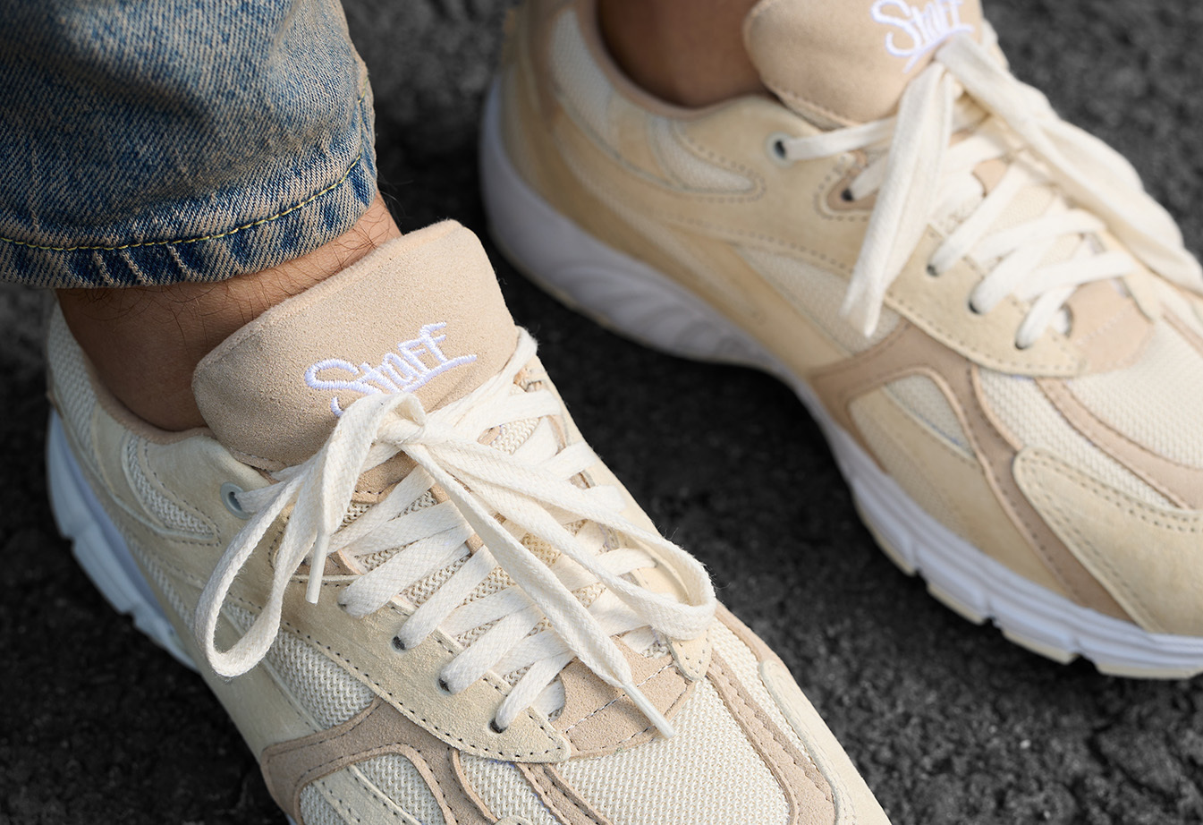 Sneakersy Staff all beige