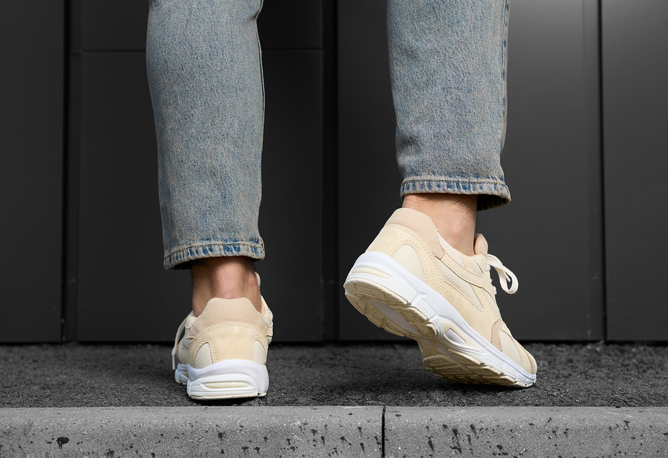 Sneakersy Staff all beige