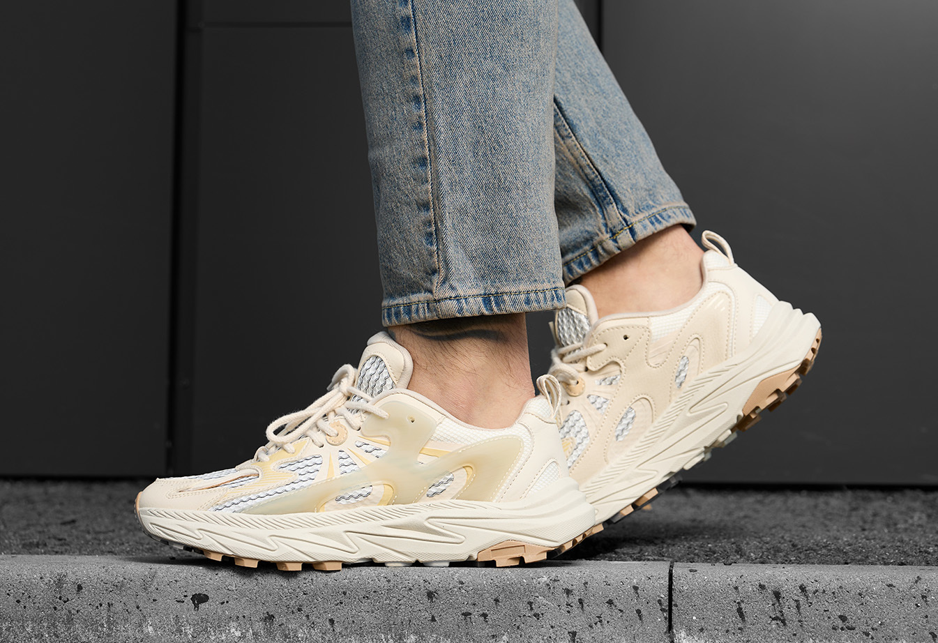Sneakersy Staff beige