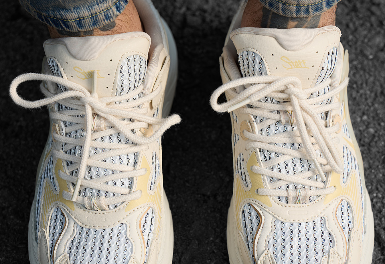 Sneakersy Staff beige