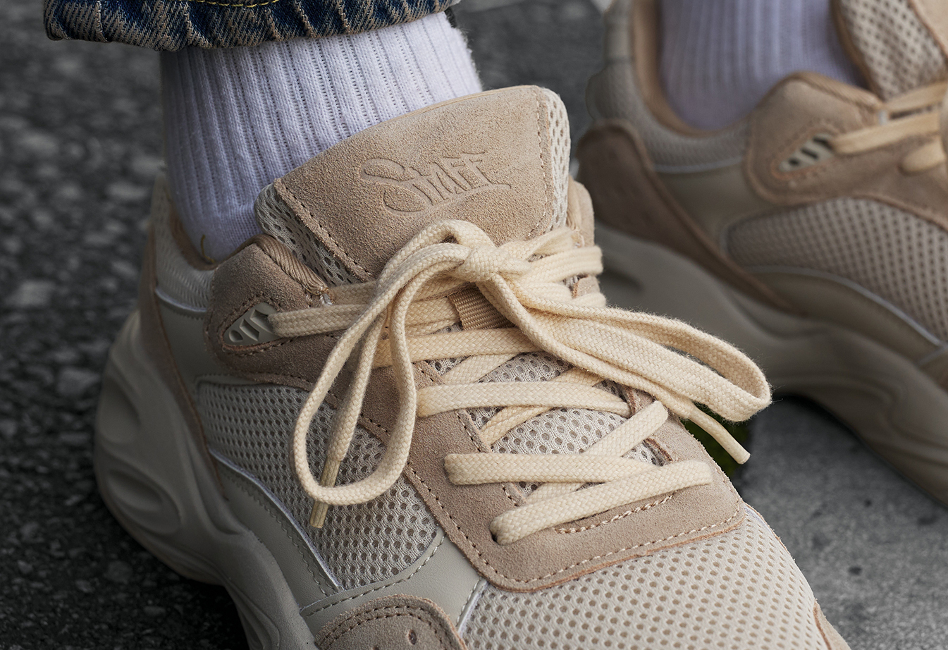 Sneakersy Staff beige