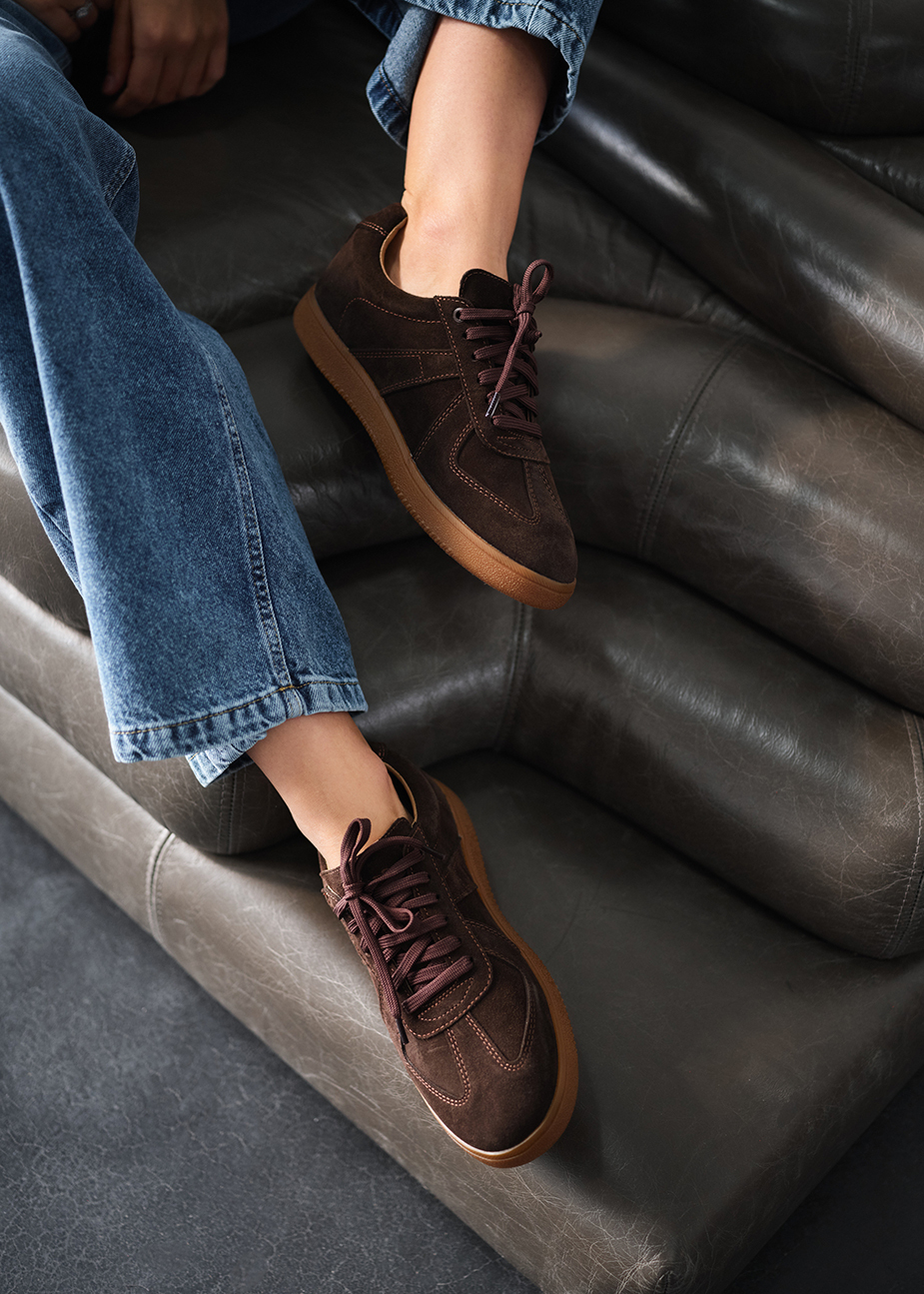 Sneakersy Staff brown