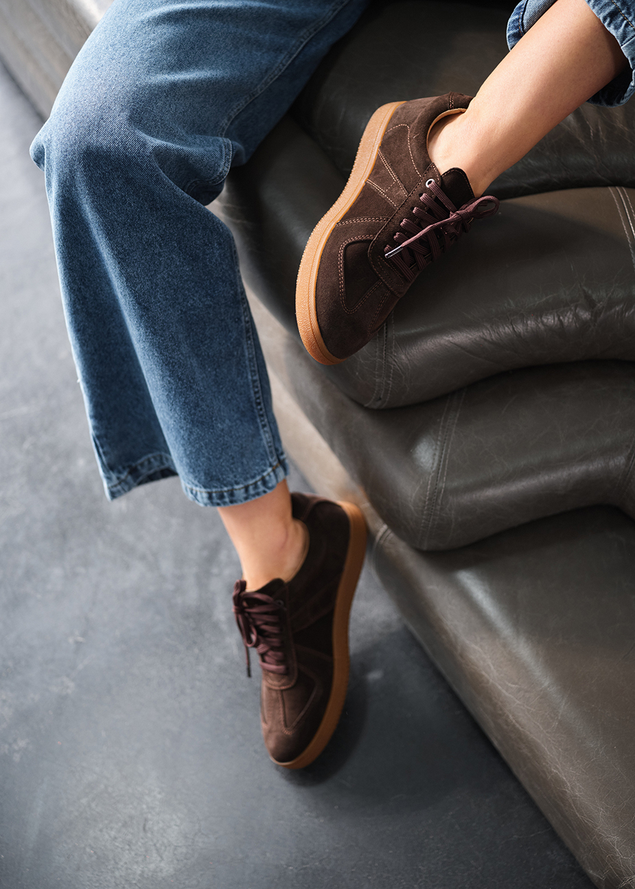 Sneakersy Staff brown