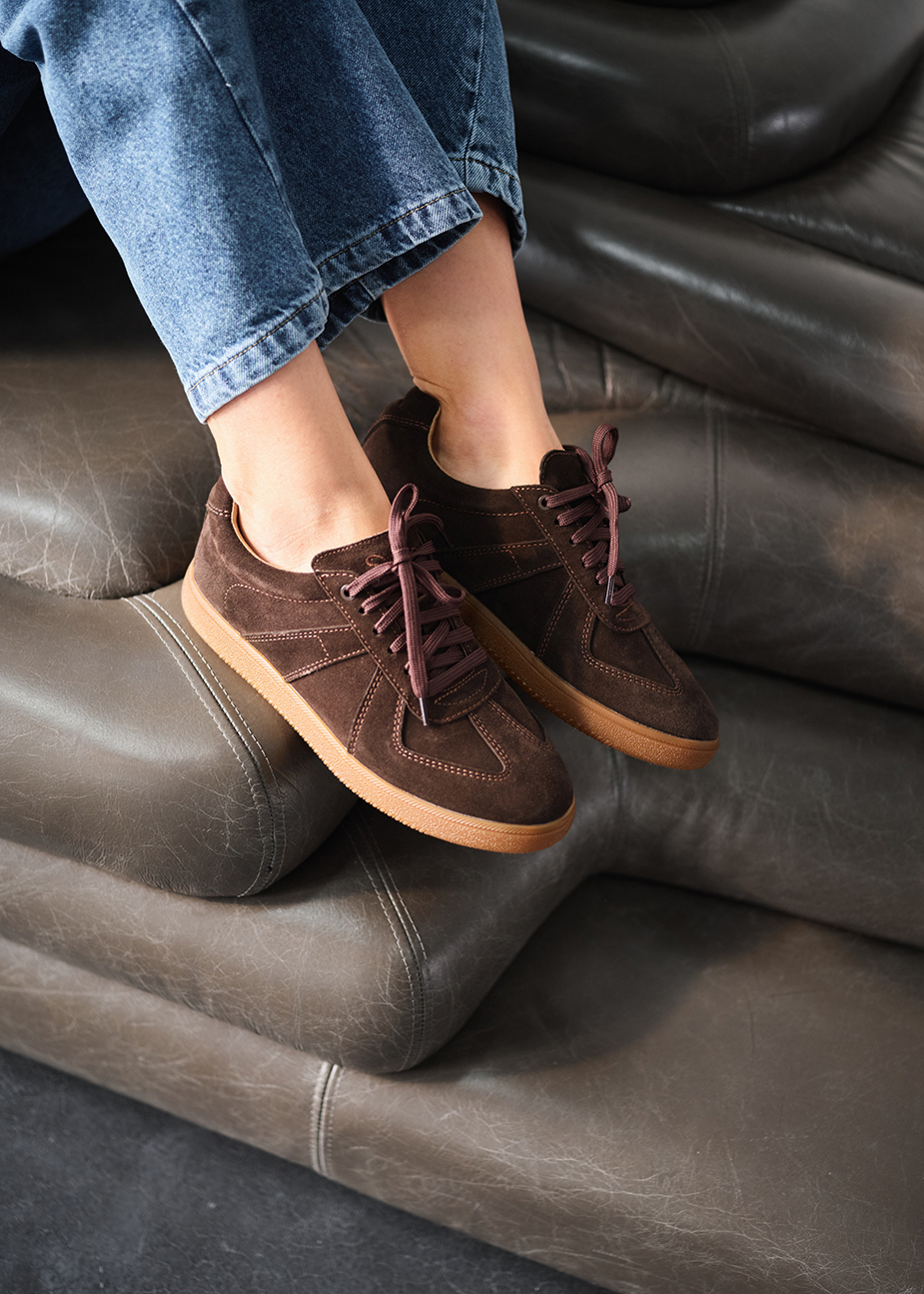 Sneakersy Staff brown