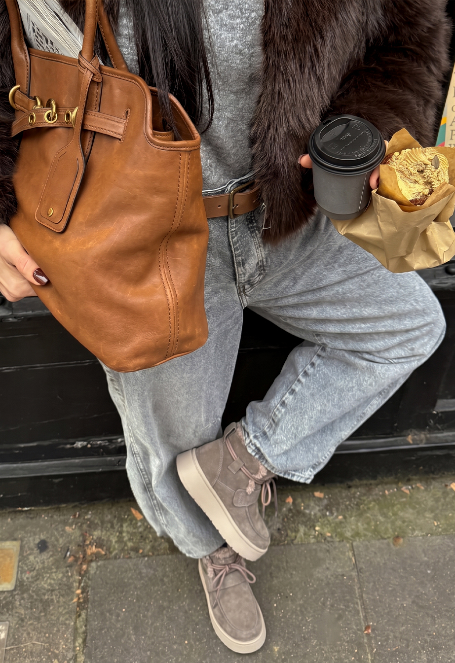 Buty damskie Staff light brown