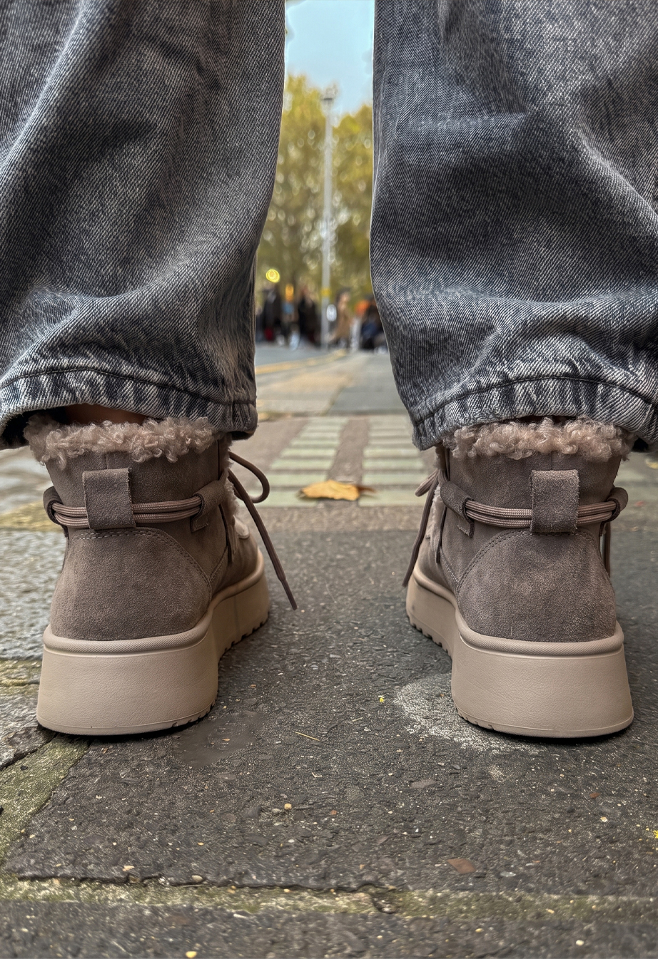 Buty damskie Staff light brown