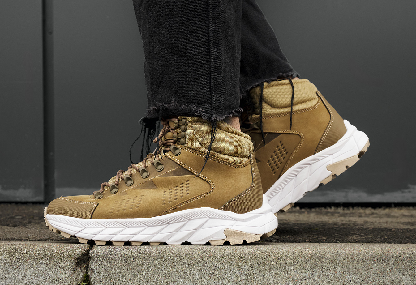 Sneakersy zimowe Staff all brown