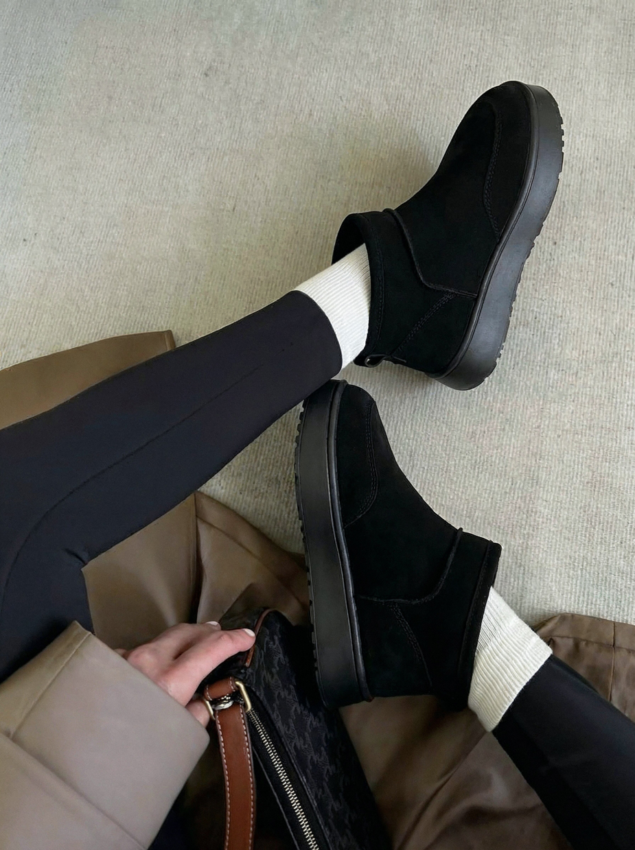 Buty Staff black (futro)