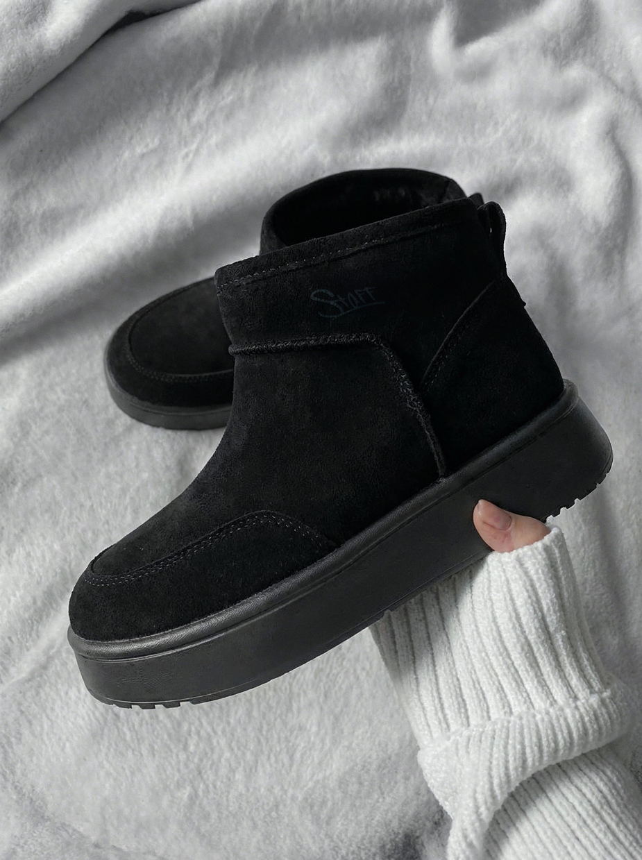 Buty Staff black (futro)