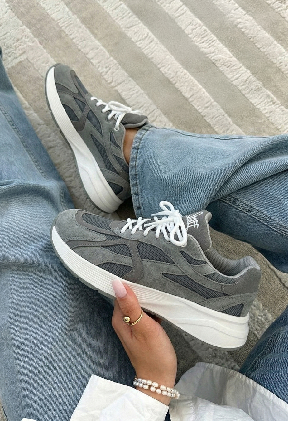 Sneakersy Staff dark gray