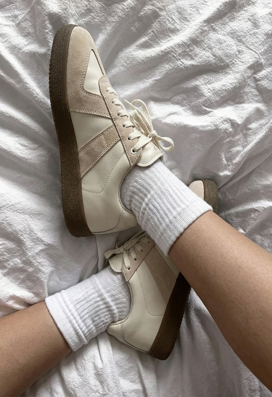 Sneakersy Staff light beige