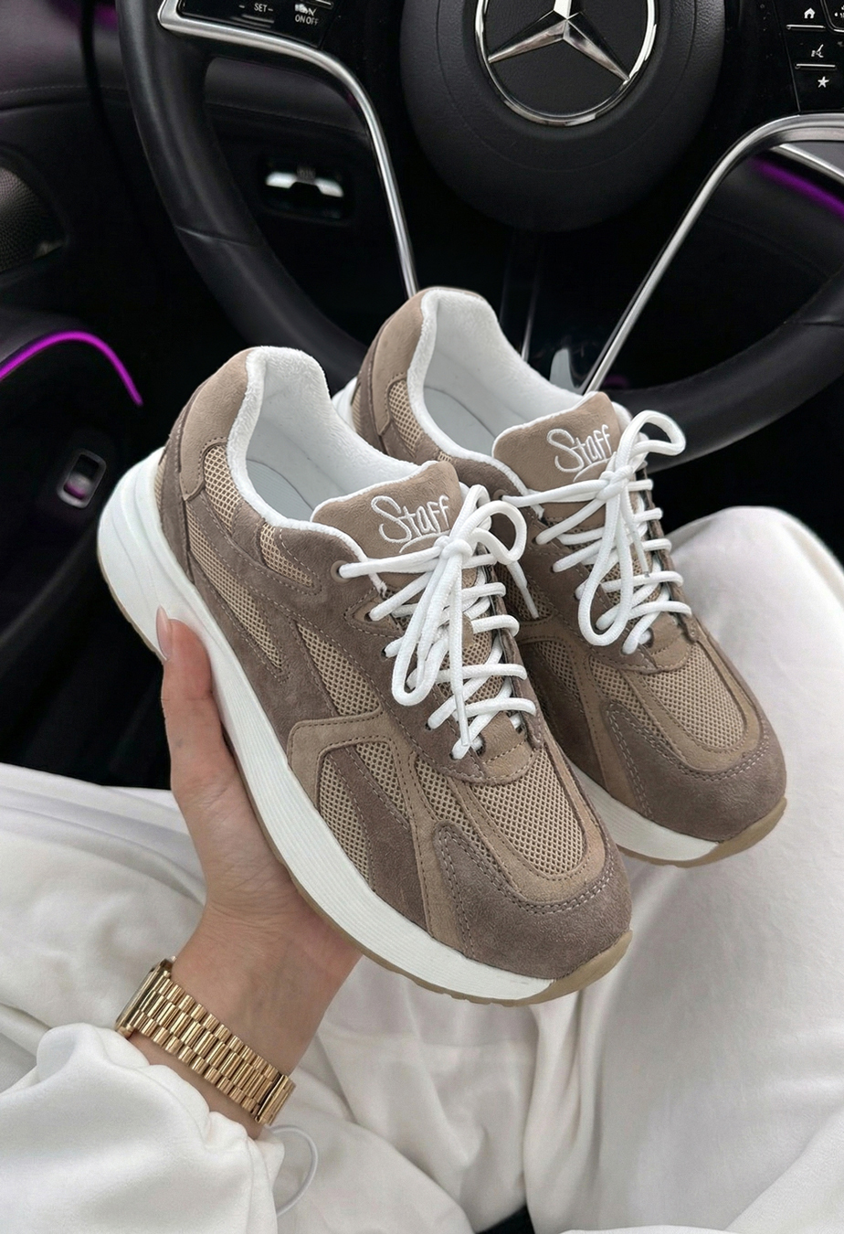 Sneakersy Staff brown