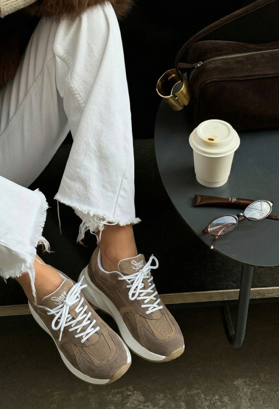 Sneakersy Staff brown