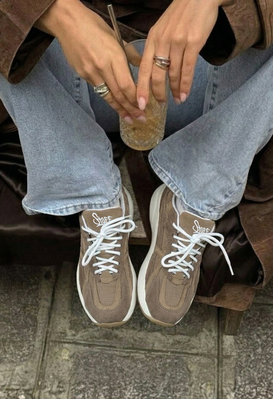Sneakersy Staff brown