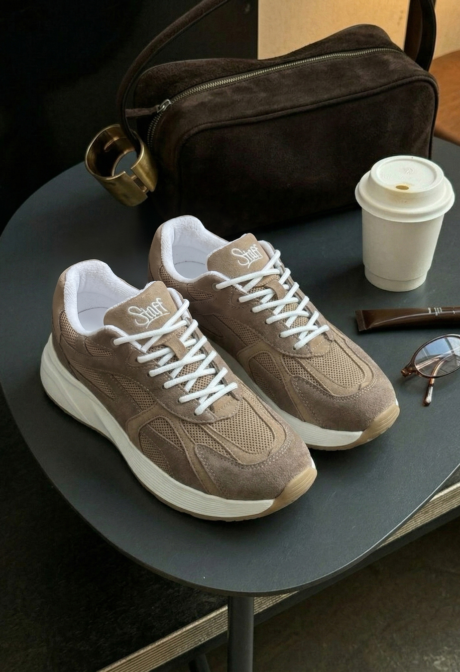 Sneakersy Staff brown