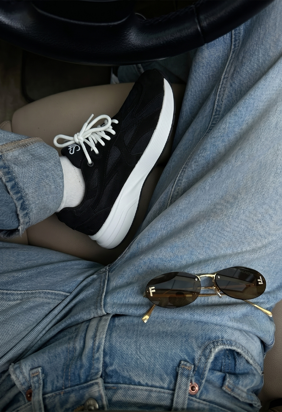 Sneakersy Staff black