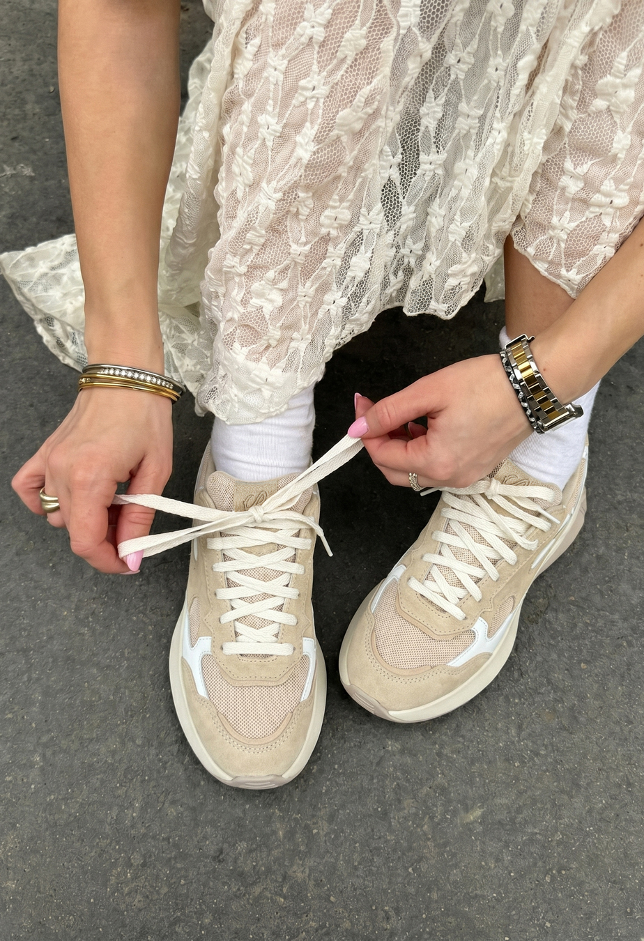 Buty sportowe Staff beige