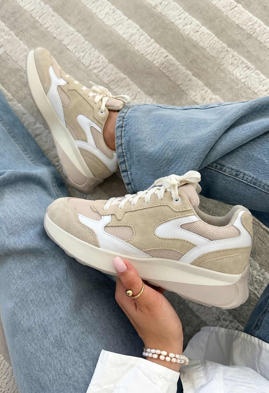 Buty sportowe Staff beige